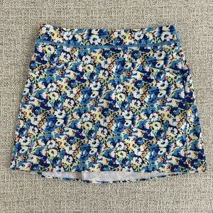 Polo Ralph Lauren RLX Girls Small (7) Floral Pleated Skort